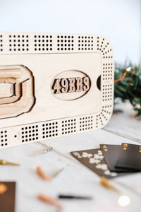 Thumbnail for Custom Cribbage Boards – Sports Team Edition | 3D PICK YOUR TEAM Engraving Beloved & Bespoke