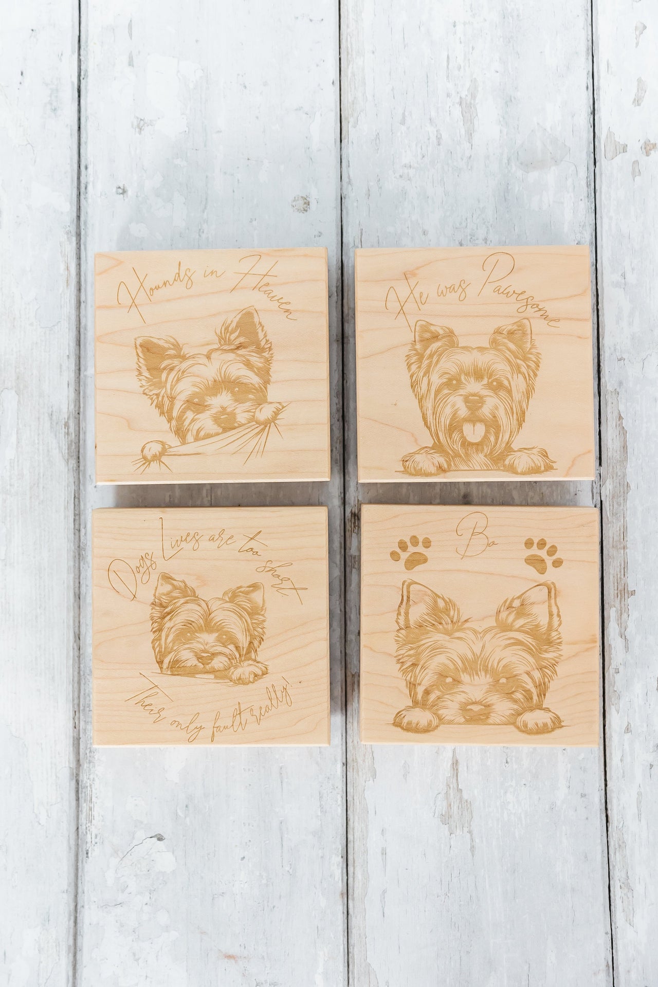 Handcrafted Personalized Coasters Beloved & Bespoke
