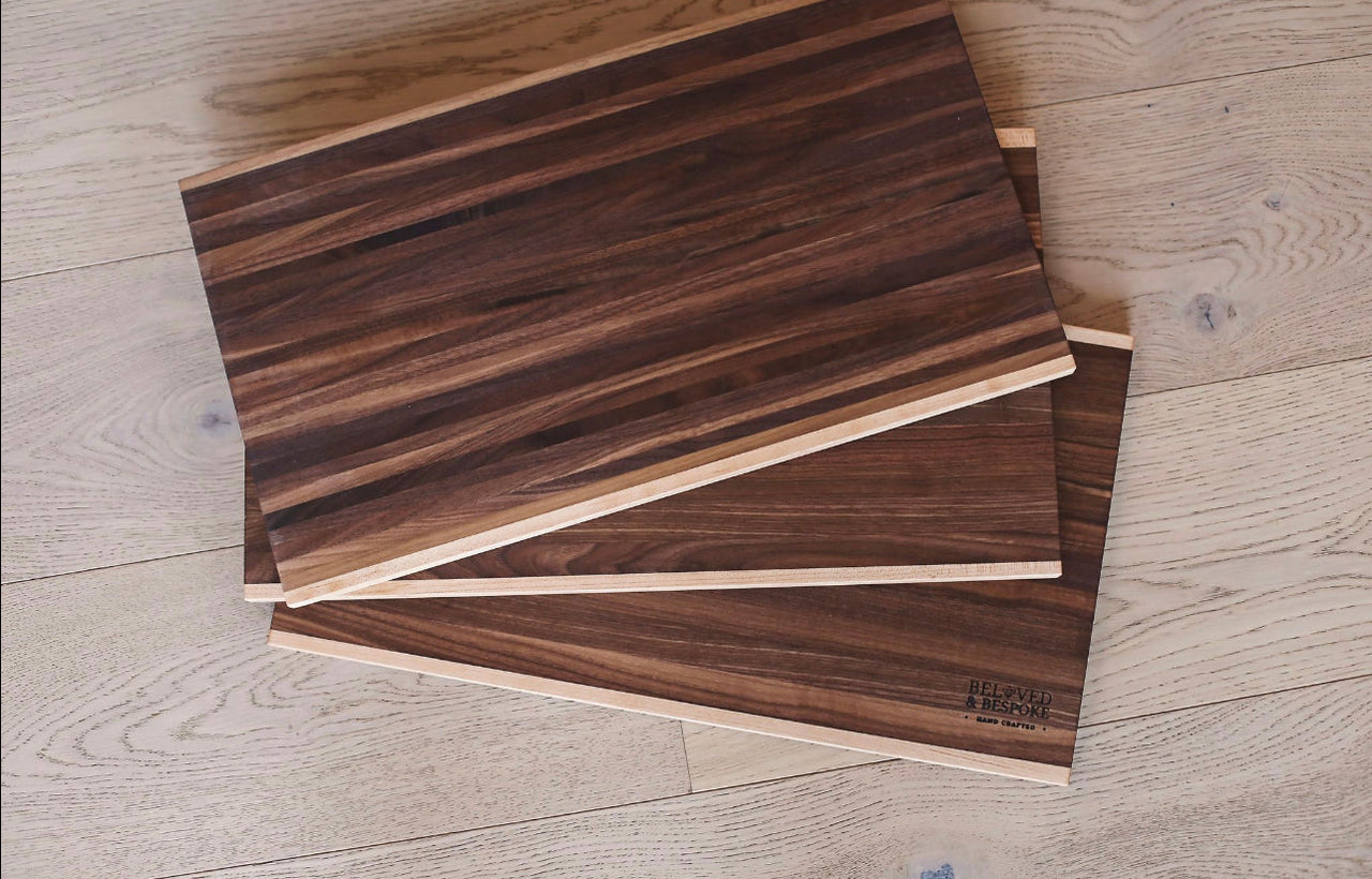 Walnut Charcuterie Board Beloved & Bespoke 18.5x11 35.00 TBD