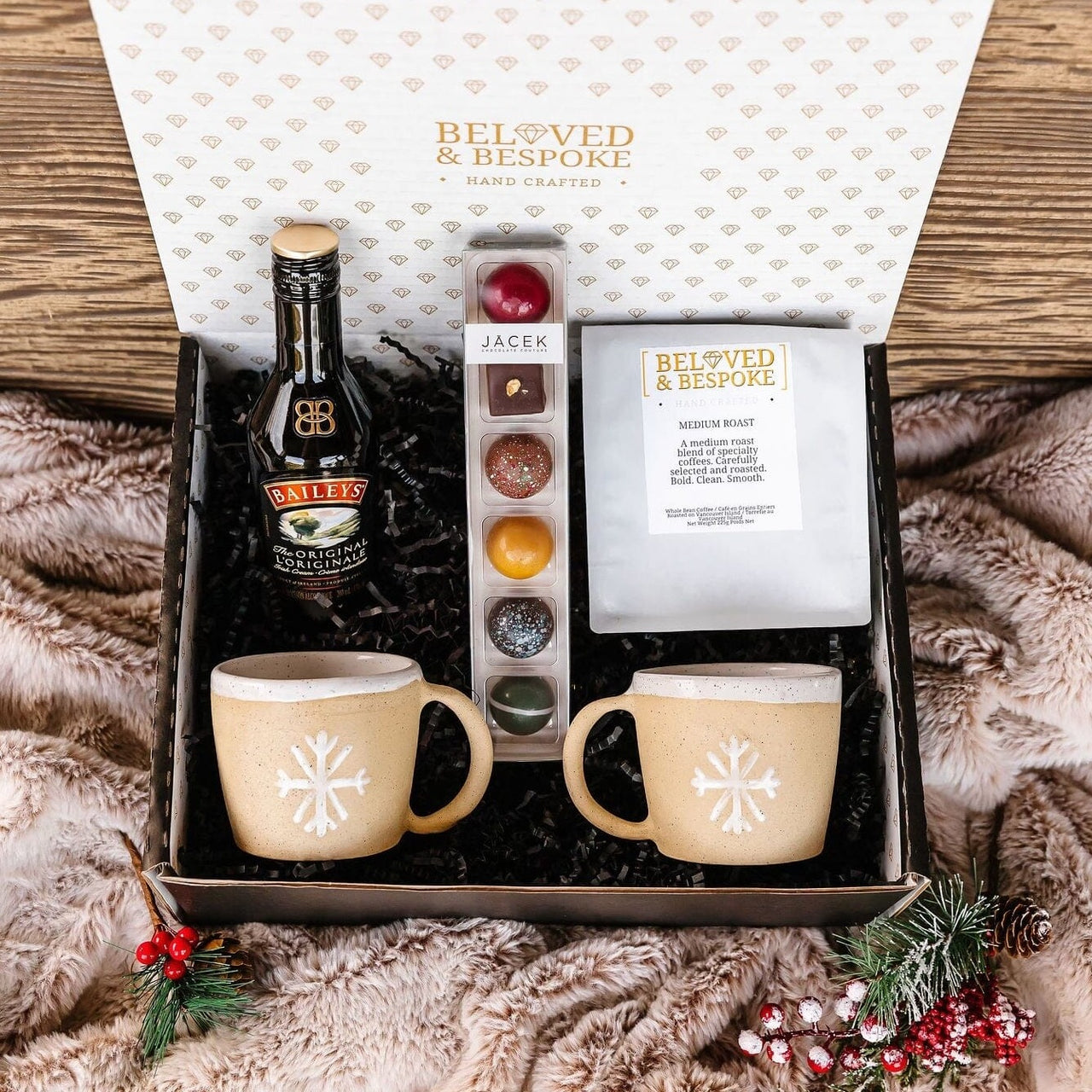 Bailey's Holiday Bliss Coffee Box Beloved & Bespoke 